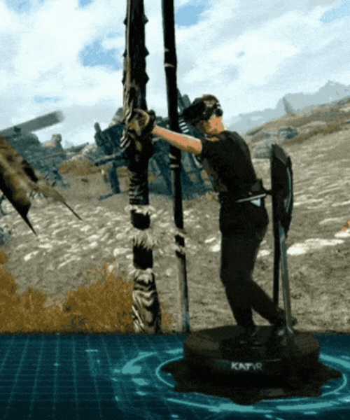 VR Gaming Treadmill